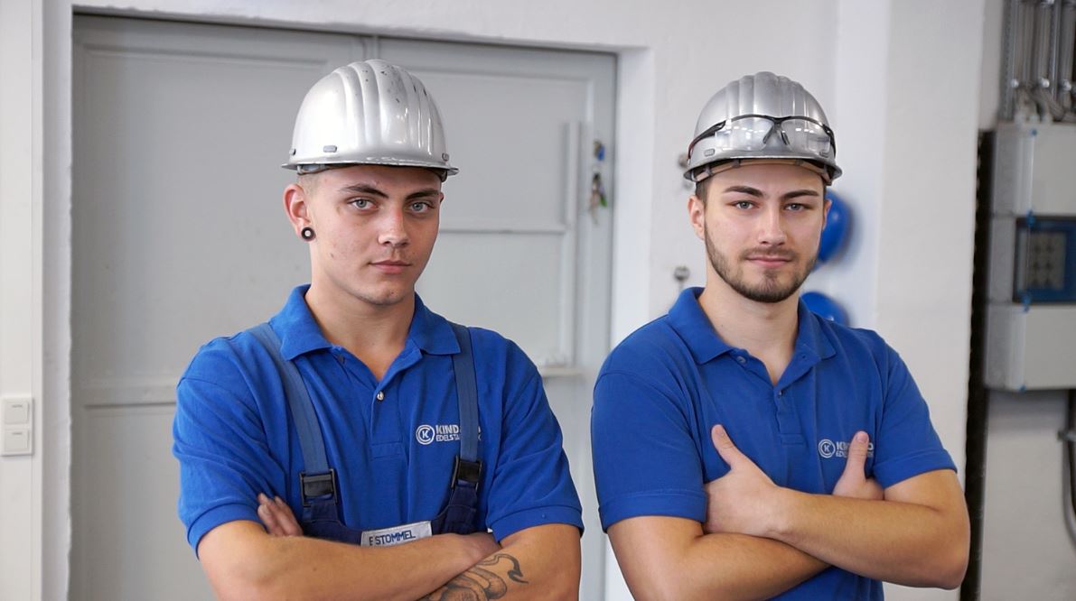 Auszubildende zum Werkstoffprüfer bei Kind & Co